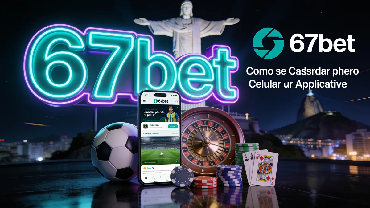 Como se Cadastrar pelo Celular ou Aplicativo: guia de 67bet para jogadores no Brasil